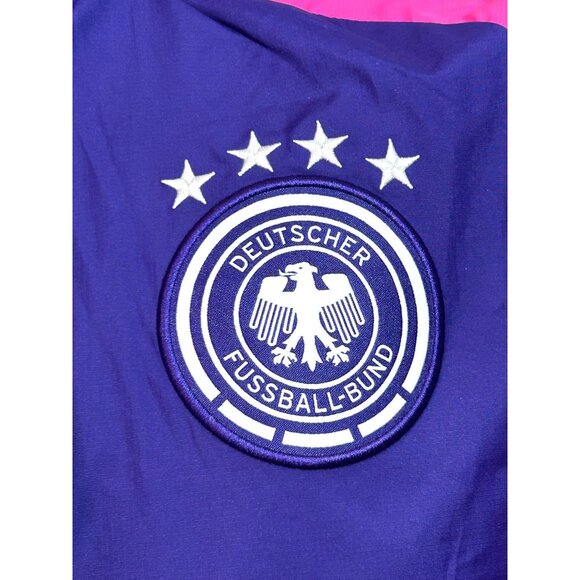 Adidas Germany Anthem Team Jacket Men’s S Reversible Deutscher Fussball Bund - Picture 12 of 16